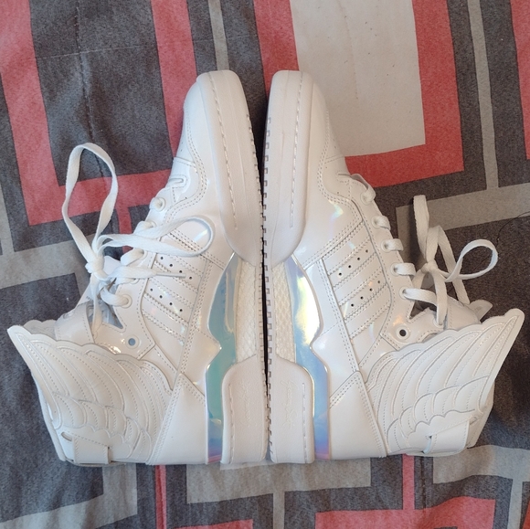 Adidas X Jeremy Scott Wings 4.0 white opal men's size 8.5 - Picture 8 of 13